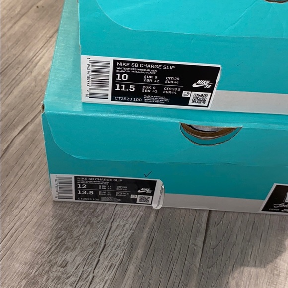 NIKE SB Sneakers Hat Charge Slip On White SnapBack - Picture 11 of 11